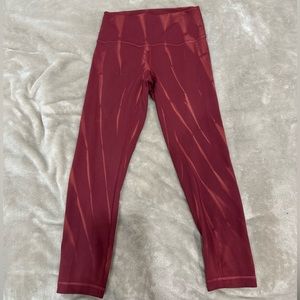 Lululemon Wunder Under Train Leggings 23in